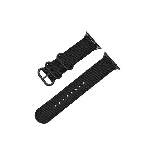 Apple Watch 38/40/41 mm szőtt műanyag szíj fekete-1245350000006 1 kép