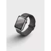 Apple Watch 38/40/41 mm Uniq Aspen fonott szíj szürke