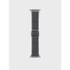Apple Watch 38/40/41 mm Uniq Aspen fonott szíj szürke-8886463676387 2 kép