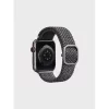 Apple Watch 38/40/41 mm Uniq Aspen fonott szíj szürke-8886463676387 3 kép