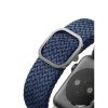 Apple Watch 42/44/45 mm Uniq Aspen fonott szíj kék-8886463676424 5 kép