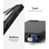 Samsung Note 10 Ringke Fusion X tok Black fekete telefontok-8809659048027 3 kép