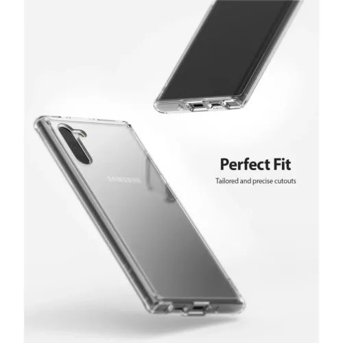 Samsung Note 10 Ringke Fusion tok Clear átlátszó kialakításban-8809659047969 8 kép