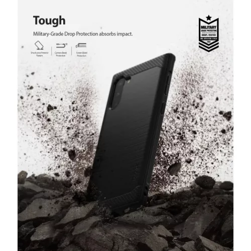 Ringke Onyx Samsung Note 10 tok Black fekete-8809659048232 6 kép