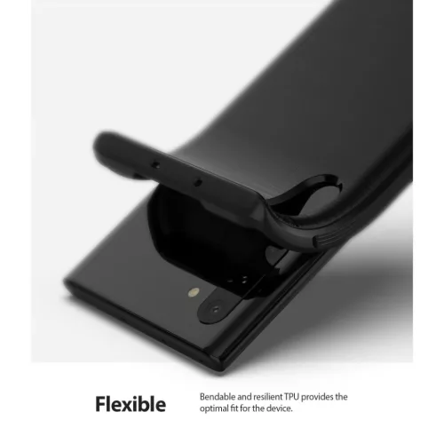 Ringke Onyx Samsung Note 10 tok Black fekete-8809659048232 8 kép