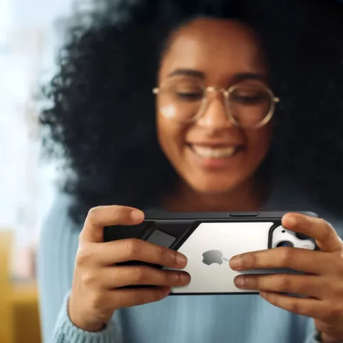 iPhone 13 Pro Ugreen Fusion keménytok TPU kerettel és kihajtható á-6957303891535 3 kép