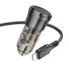 Borofone autós töltő BZ24 Clever - Type C - QC 3.0 PD 20W, Type C a-6941991106941 4 kép