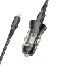 Borofone Autós töltő BZ26B Discovery - 2xType C - PD 45W 3A Type C -6941991107962 3 kép