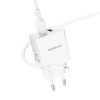 Borofone hálózati USB töltő adapter BN15 Strong - 2xUSB - 2,1A Lig-6941991108396 4 kép