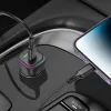 Borofone autós töltő BZ28A Trophie - USB + Type C - QC 3.0 PD 30W 3-6941991110818 8 kép