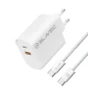 Blavec fali töltő BC2 - USB + Type C - QC 3.0 PD 20W Type C - Type C-5900217440635 1 kép