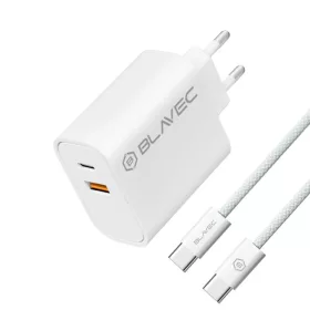 Blavec fali töltő BC2 - USB + Type C - QC 3.0 PD 20W Type C - Type C-5900217440635 1 kép