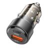 Borofone autós töltő BZ20 fliptok - USB + Type C - QC 3.0 PD 38W fe-6941991101564 1 kép