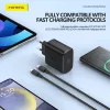 Foneng Fali töltő EU62 GaN - Type C - PD 45W Type C-Type C kábellel-6970462514534 3 kép