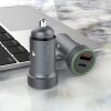 Foneng autós töltő C16 - USB + Type C - PD 30W 3A ezüst-6970462516286 4 kép