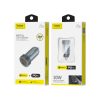 Foneng autós töltő C16 - USB + Type C - PD 30W 3A ezüst-6970462516286 9 kép