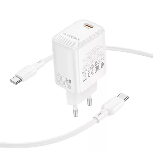 Borofone fali töltő BN28 Fuente - Type C - PD 30W Type C - Type C k�-6941991120312 3 kép