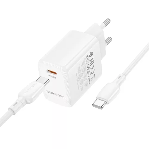 Borofone fali töltő BN28 Fuente - Type C - PD 30W Type C - Type C k�-6941991120312 4 kép