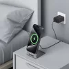 Blavec BQI-01 Qi2 15W mágneses vezeték nélküli töltő ezüst-5900217460183 4 kép