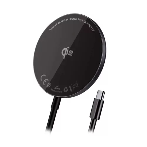 Blavec BQI-03 Qi2 15W mágneses Magsafe vezeték nélküli töltő (BQ-5900217465614 3 kép