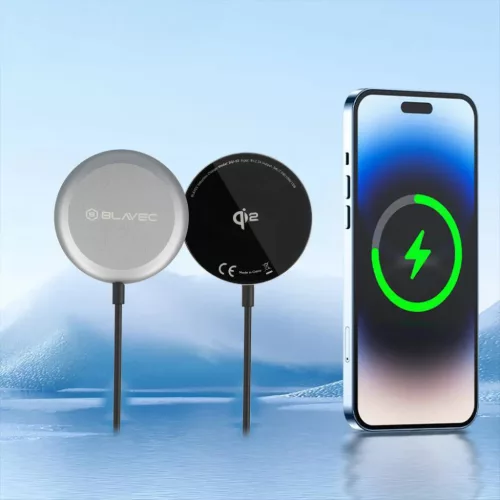 Blavec BQI-03 Qi2 15W mágneses Magsafe vezeték nélküli töltő (BQ-5900217465614 4 kép