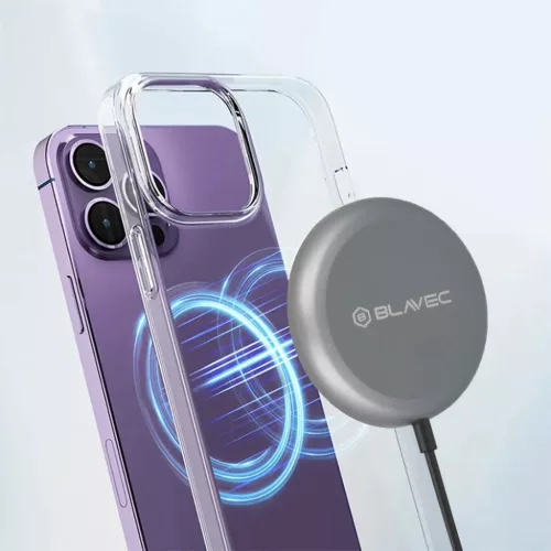 Blavec BQI-03 Qi2 15W mágneses Magsafe vezeték nélküli töltő (BQ-5900217465614 5 kép