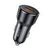 Yesido autós töltő Y64 - USB + Type C - 20W + PD 30W fekete-6942314406137 12 kép