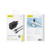 Foneng Wall charger EU63 - 2xUSB - 12W USB-C kábellel fekete,-6970462513971 5 kép