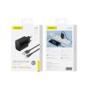 Foneng EU64 hálózati töltő - USB - 18W USB-Micro USB kábellel fek-6970462514909 4 kép