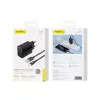 Foneng EU64 hálózati töltő - USB - 18W USB-Micro USB kábellel fek-6970462514909 5 kép