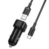 Borofone autós töltő BZ34 Cloud - USB - QC 3.0 18W Type C kábellel-6941991122293 2 kép