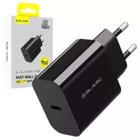   Blavec fali töltő BC-7 GaN4 - Type C - PD QC 45W 3A (TCBC7G4-CB453A) fekete