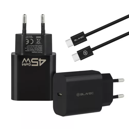 Blavec fali töltő BC-7 GaN4 - Type C - PD QC 45W 3A Type C - Type C -5900217481249 2 kép