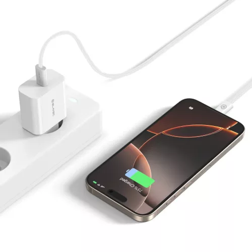 Blavec fali töltő BC-9 - USB-C - PD 20W 3A (TCBC9-CW203A) fehér-5900217482031 5 kép