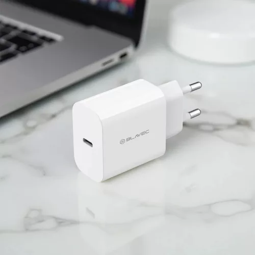 Blavec fali töltő BC-9 - USB-C - PD 20W 3A (TCBC9-CW203A) fehér-5900217482031 6 kép