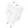 Borofone fali töltő BN31 Cargador GaN - 2xType C - QC 3.0 PD 45W fehér