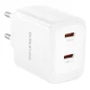 Borofone fali töltő BN31 Cargador GaN - 2xType C - QC 3.0 PD 45W feh-6941991124693 4 kép