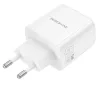 Borofone fali töltő BN31 Cargador GaN - 2xType C - QC 3.0 PD 45W feh-6941991124693 5 kép