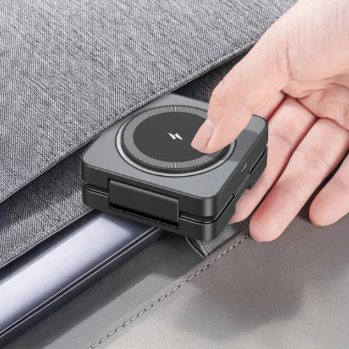  Blavec BQI-04 Qi 15W Magsafe töltőállomás 3in1 UniCharge (BQI04-Q-5900217483557 7 kép