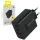 Blavec Hálózati töltő BC-11 GaN - USB + 2xType C - QC PD 65W 3A (TCBC11G-U2CB653A) fekete