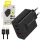 Blavec fali töltő BC-11 GaN - USB + 2xType C - QC PD 65W 3A Type C --5900217497875 1 kép