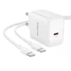 Borofone BN33 Fuente GaN Typ C - QC3.0 PD 40W hálózati USB-C töltő-6941991127120 4 kép