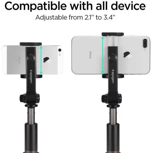 Spigen S540W Velo bluetooth selfiebot és tripod fekete-8809606426885 5 kép