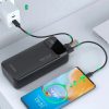 Choetech PD22.5W Kettős USB-A+Type-C Powerbank 30000mAh Fekete-6932112106858 7 kép