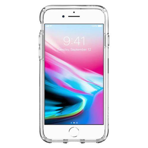 iPhone 7/8/SE 2020/SE 2022 Spigen Ultra Hybrid tok Crystal Clear-8809466649912 3 kép