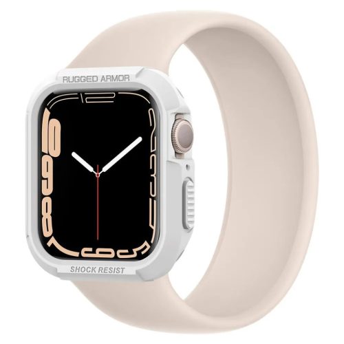 Spigen Rugged Armor Apple Watch tok 4/5/6/7/SE (44/45 mm) fehér-8809613760378 4 kép