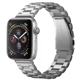   Spigen Modern Fit Apple Watch óraszíj 4/5/6/7/8/9/10/11/SE/Ultra (42/44/45/49mm) ezüst