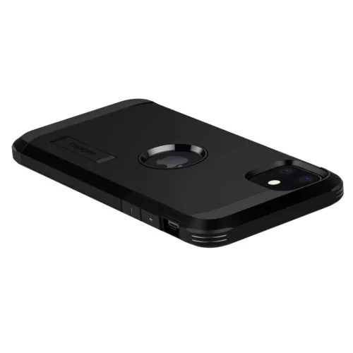 iPhone 11 tok Spigen Tough Armor kihajtható támasszal fekete-8809671010354 2 kép