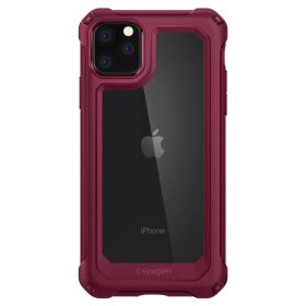 Spigen Gauntlet tok iPhone 11 Pro Iron piros színben-8809671016660 2 kép
