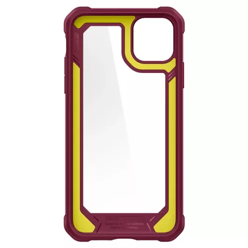 Spigen Gauntlet tok iPhone 11 Pro Iron piros színben-8809671016660 3 kép